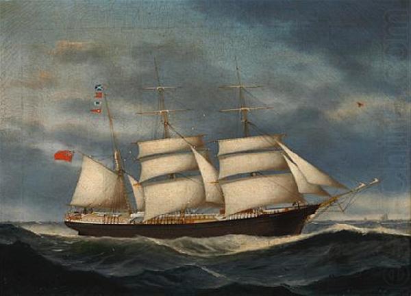 unknow artist The barque Annie Burrill china oil painting image